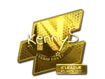 Sticker | kennyS (Gold) | Atlanta 2017