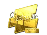 Sticker | electronic (Gold) | Atlanta 2017