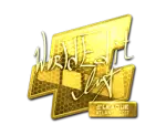 Sticker | WorldEdit (Gold) | Atlanta 2017