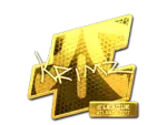 Sticker | KRIMZ (Gold) | Atlanta 2017