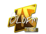 Sticker | olofmeister (Foil) | Atlanta 2017
