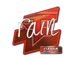 Sticker | rain | Atlanta 2017