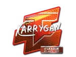 Sticker | karrigan (Foil) | Atlanta 2017