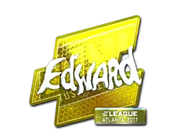 Sticker | Edward (Foil) | Atlanta 2017 Sticker | Edward (Foil) | Atlanta 2017