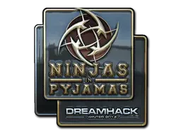 Sticker | Ninjas in Pyjamas (Foil) | DreamHack 2014 Sticker | Ninjas in Pyjamas (Foil) | DreamHack 2014