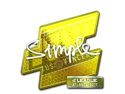 Sticker | s1mple (Foil) | Atlanta 2017 Sticker | s1mple (Foil) | Atlanta 2017