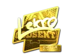Sticker | Lekr0 (Gold) | Atlanta 2017
