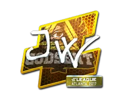 Sticker | JW (Foil) | Atlanta 2017 Sticker | JW (Foil) | Atlanta 2017