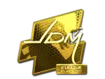 Sticker | jdm64 (Gold) | Atlanta 2017