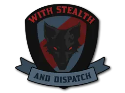 Sticker | Black Dog Sticker | Black Dog