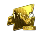 Sticker | Pimp (Gold) | Atlanta 2017