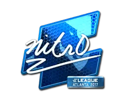 Sticker | nitr0 (Foil) | Atlanta 2017 Sticker | nitr0 (Foil) | Atlanta 2017