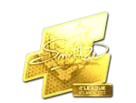 Sticker | SmithZz (Gold) | Atlanta 2017