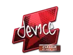 Sticker | device (Foil) | Atlanta 2017