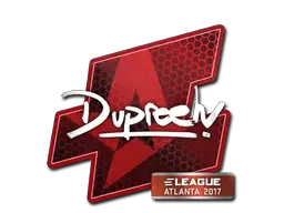 Sticker | dupreeh | Atlanta 2017 Sticker | dupreeh | Atlanta 2017