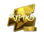 Sticker | Xyp9x (Gold) | Atlanta 2017