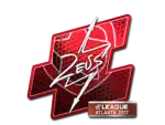 Sticker | Zeus (Foil) | Atlanta 2017