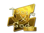 Sticker | Dosia (Gold) | Atlanta 2017