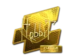 Sticker | Hobbit (Gold) | Atlanta 2017