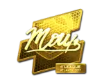Sticker | mou (Gold) | Atlanta 2017
