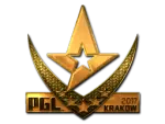 Sticker | Astralis (Gold) | Krakow 2017
