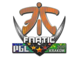 Sticker | Fnatic (Holo) | Krakow 2017 Sticker | Fnatic (Holo) | Krakow 2017