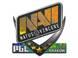 Sticker | Natus Vincere (Holo) | Krakow 2017 Sticker | Natus Vincere (Holo) | Krakow 2017