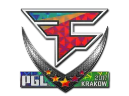 Sticker | FaZe Clan (Holo) | Krakow 2017 Sticker | FaZe Clan (Holo) | Krakow 2017