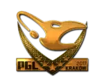 Sticker | mousesports (Gold) | Krakow 2017