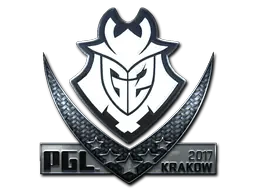 Sticker | G2 Esports (Foil) | Krakow 2017 Sticker | G2 Esports (Foil) | Krakow 2017