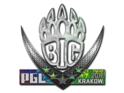 Sticker | BIG (Holo) | Krakow 2017