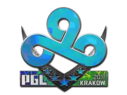 Sticker | Cloud9 (Holo) | Krakow 2017 Sticker | Cloud9 (Holo) | Krakow 2017