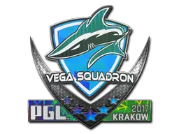 Sticker | Vega Squadron (Holo) | Krakow 2017 Sticker | Vega Squadron (Holo) | Krakow 2017