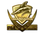Sticker | Vega Squadron (Gold) | Krakow 2017