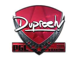 Sticker | dupreeh (Foil) | Krakow 2017 Sticker | dupreeh (Foil) | Krakow 2017