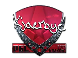 Sticker | Kjaerbye (Foil) | Krakow 2017