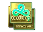 Sticker | Cloud9 (Gold) | DreamHack 2014