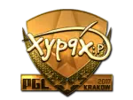 Sticker | Xyp9x (Gold) | Krakow 2017