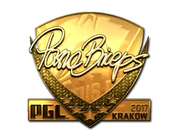 Sticker | pashaBiceps (Gold) | Krakow 2017 Sticker | pashaBiceps (Gold) | Krakow 2017