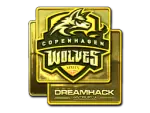 Sticker | Copenhagen Wolves (Gold) | DreamHack 2014