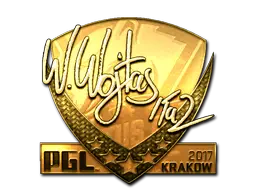 Sticker | TaZ (Gold) | Krakow 2017 Sticker | TaZ (Gold) | Krakow 2017