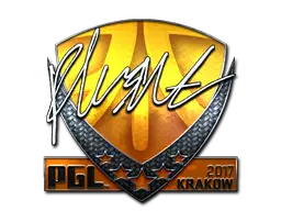 Sticker | flusha (Foil) | Krakow 2017 Sticker | flusha (Foil) | Krakow 2017