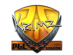 Sticker | KRIMZ (Foil) | Krakow 2017 Sticker | KRIMZ (Foil) | Krakow 2017