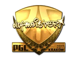 Sticker | olofmeister (Gold) | Krakow 2017 Sticker | olofmeister (Gold) | Krakow 2017