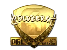 Sticker | coldzera (Gold) | Krakow 2017