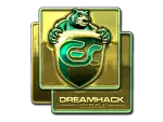 Sticker | ESC Gaming (Gold) | DreamHack 2014