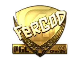 Sticker | fer (Gold) | Krakow 2017 Sticker | fer (Gold) | Krakow 2017