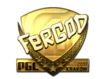 Sticker | fer (Gold) | Krakow 2017