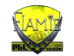 Sticker | flamie (Foil) | Krakow 2017