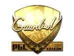 Sticker | GuardiaN (Gold) | Krakow 2017